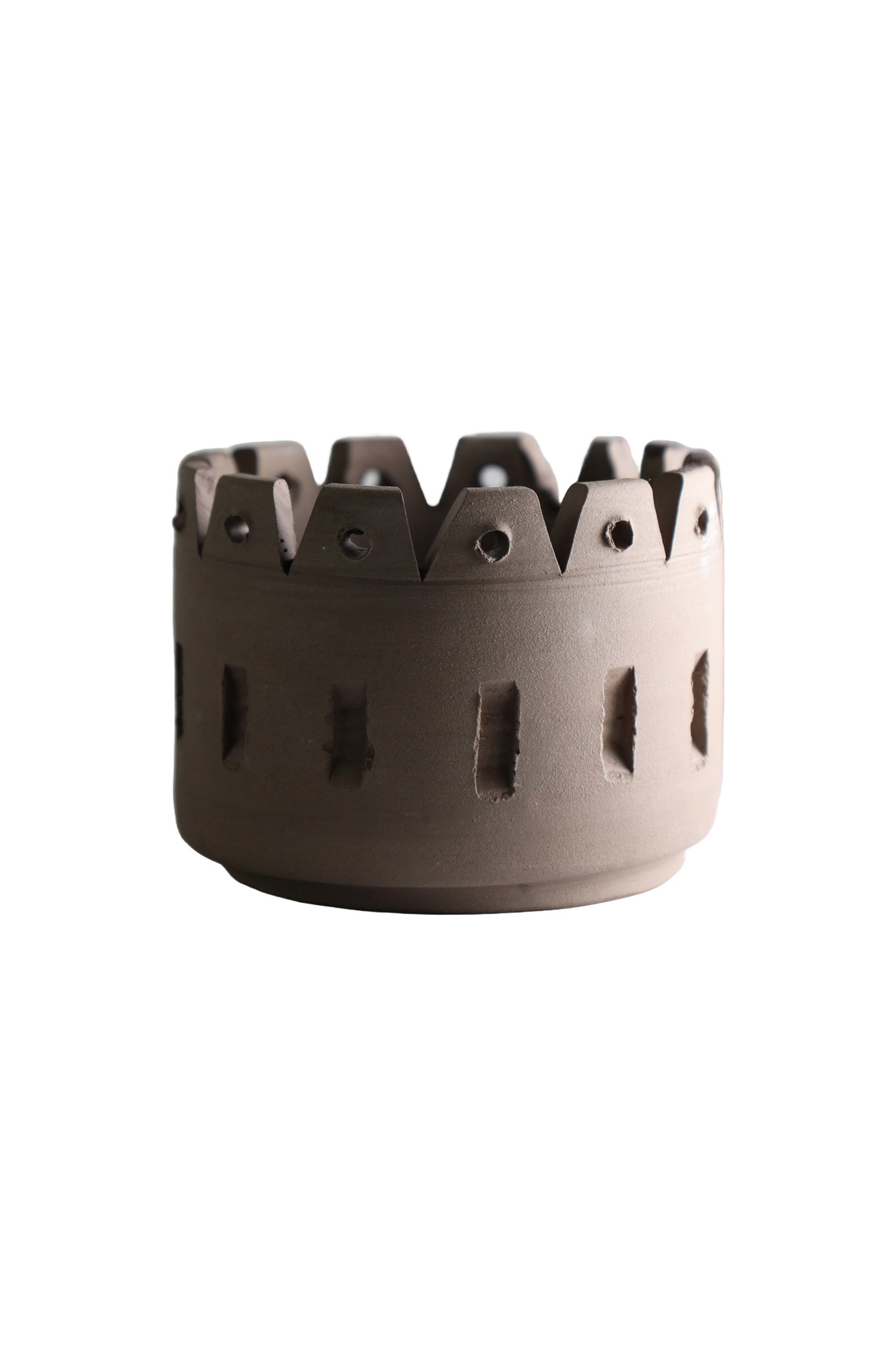 Grey ceramic mubkhar