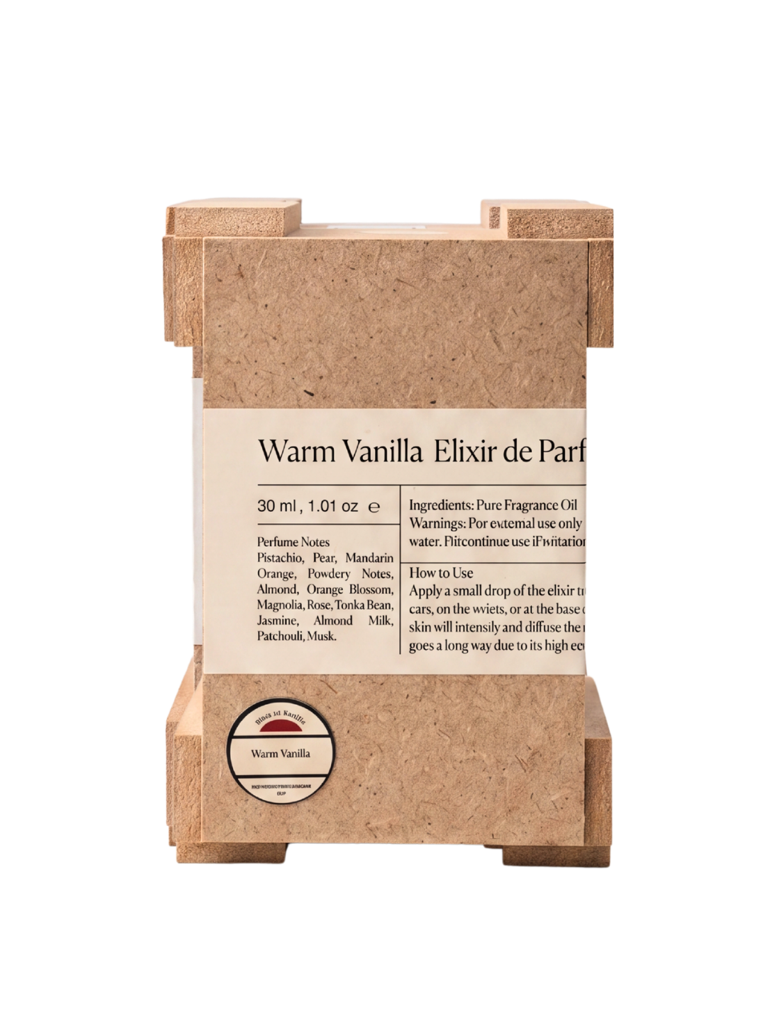 Warm Vanilla Elixir 30ml